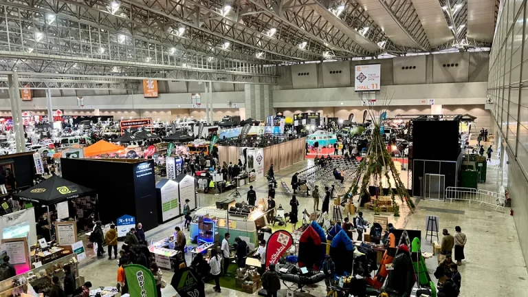日本东京户外用品、露营生活展览会现场照片1