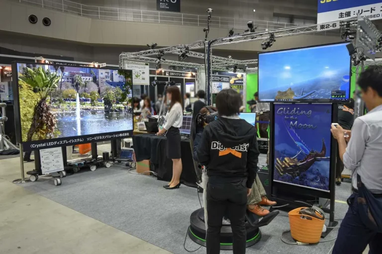 日本东京工业三维虚拟影像技术展览会现场照片2