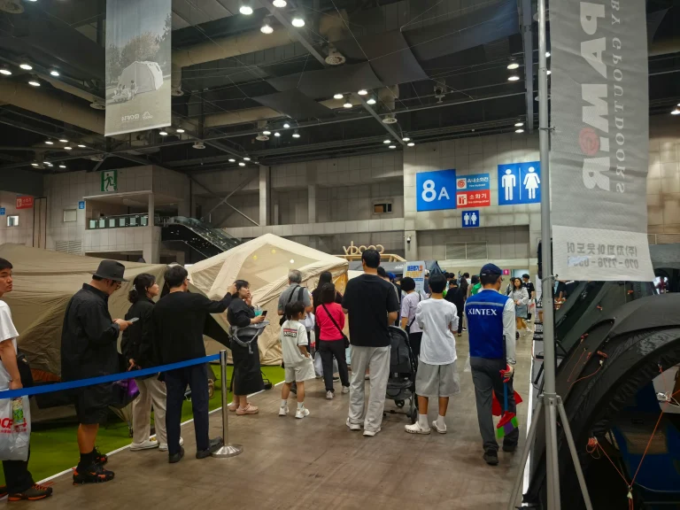 韩国户外休闲体育产业展览会现场照片1