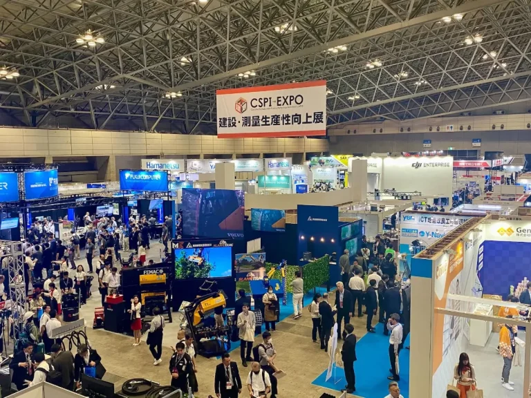 日本东京工程机械、建筑机械、建筑测量展览会现场照片1