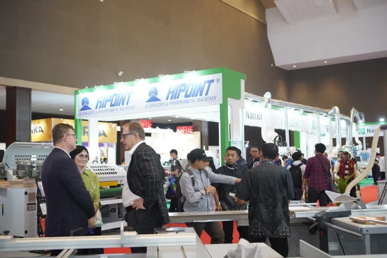 印尼雅加达木工机械展览会现场照片3