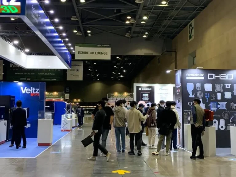 韩国3D打印展览会现场照片3