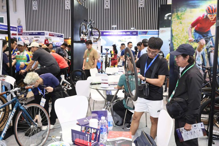 越南胡志明自行车及电动车展览会现场照片8