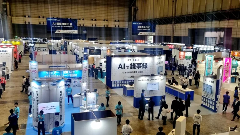 日本大阪人工智能与商业自动化展览会现场照片1
