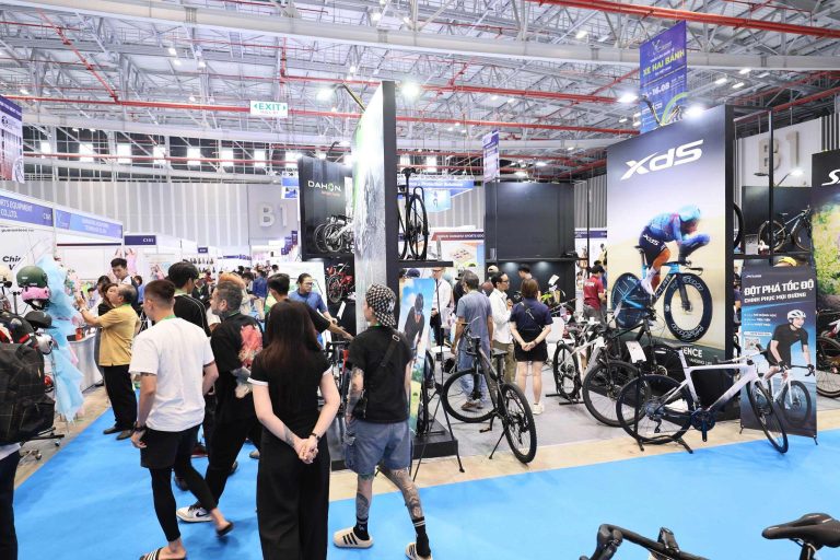 越南胡志明自行车及电动车展览会现场照片2