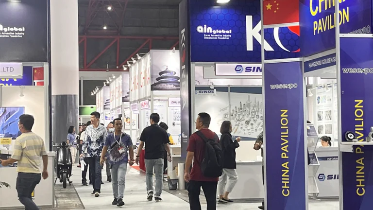 印尼雅加达汽车配件展览会现场照片1