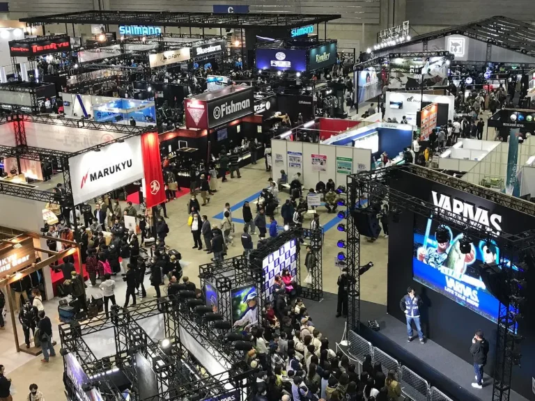 日本横滨钓具展览会现场照片3