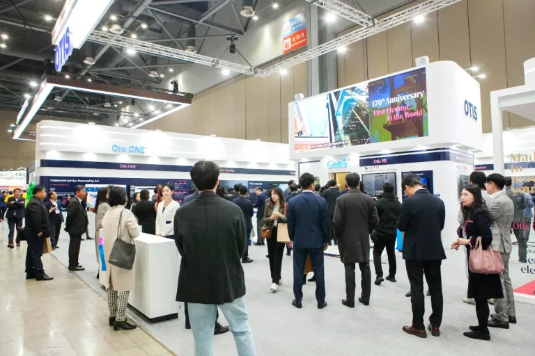 韩国首尔电梯展览会现场照片2