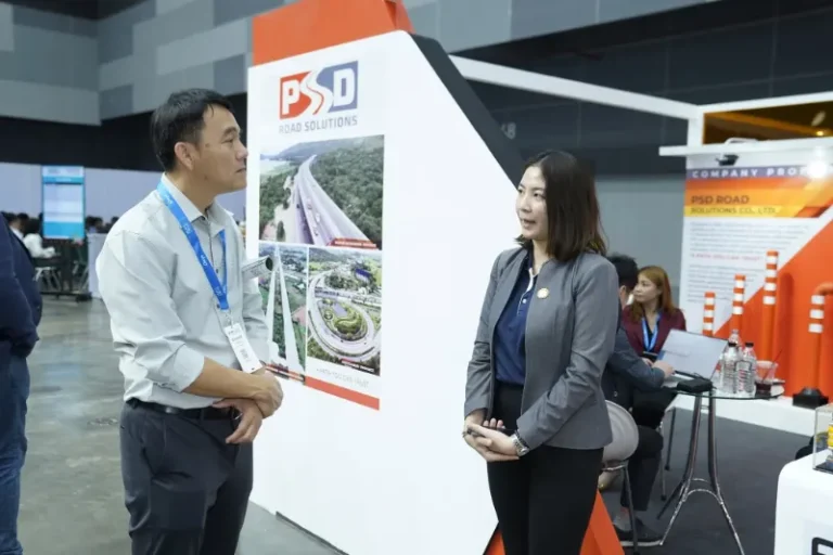 泰国曼谷高速公路、道路交通展览会现场照片3