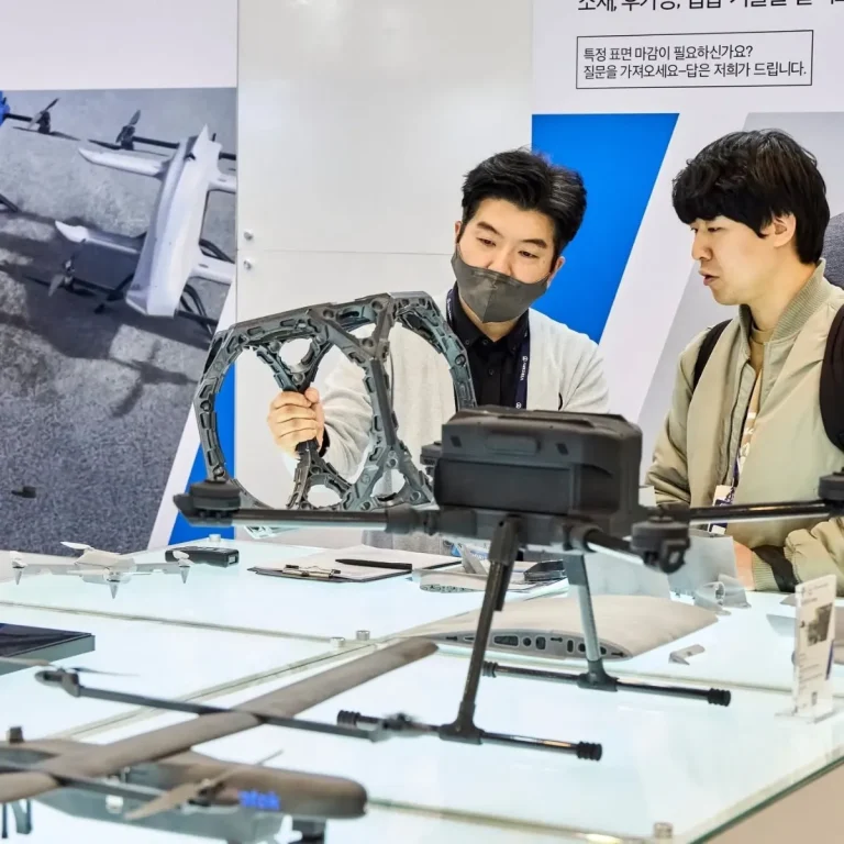 韩国釜山无人机展览会现场照片3