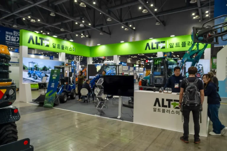 韩国首尔工程机械展览会现场照片2