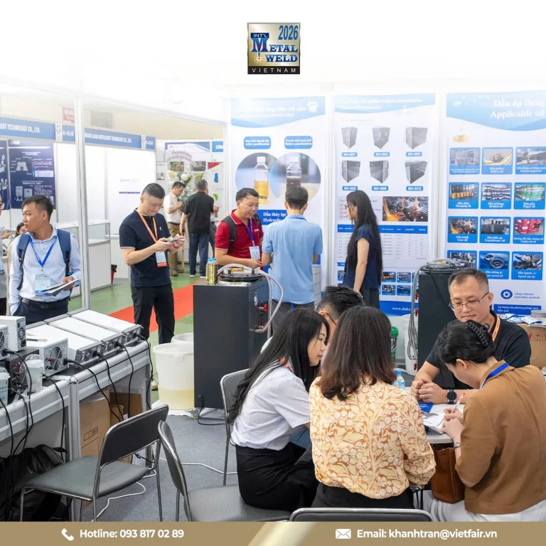 越南河内金属加工及焊接技术展览会现场照片3