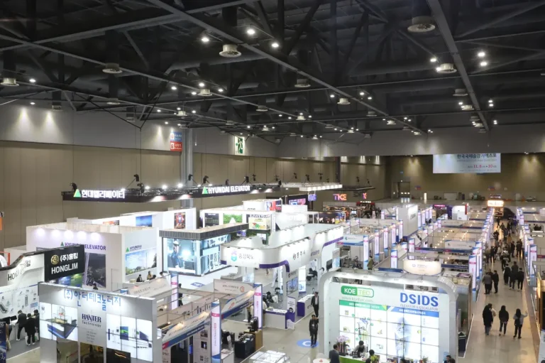 韩国首尔电梯展览会现场照片3