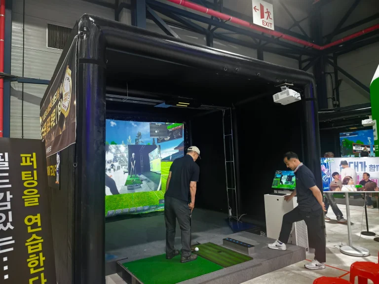 韩国高尔夫球用品展览会现场照片3