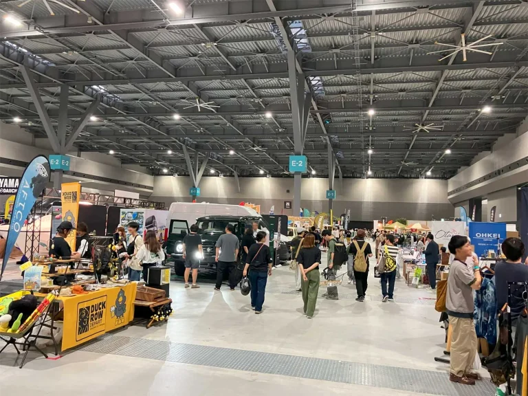 日本爱知露营户外休闲用品展览会现场照片2