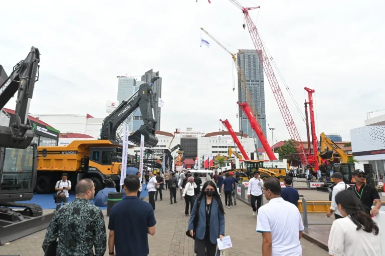 印尼雅加达工程机械展览会现场照片2