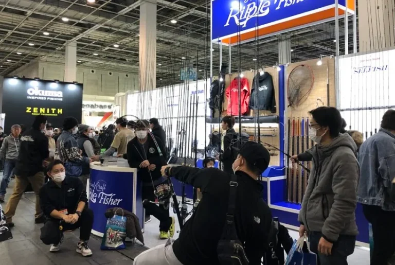 日本横滨钓具展览会现场照片4