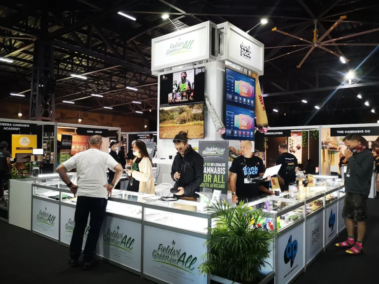 南非约翰内斯堡大麻展览会现场照片5
