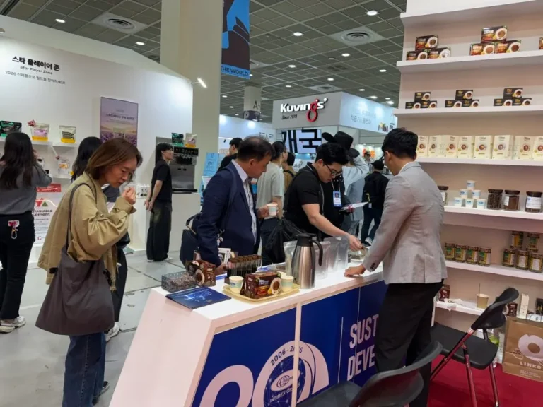 韩国首尔咖啡展览会现场照片5
