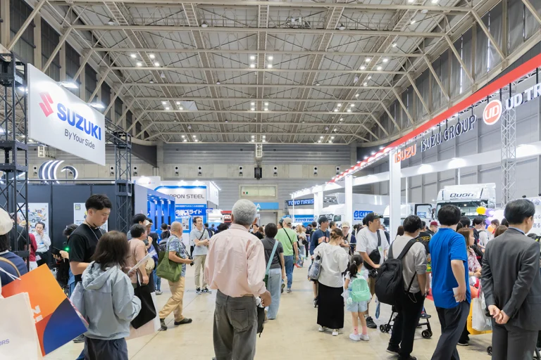 日本横滨卡车展览会现场照片4