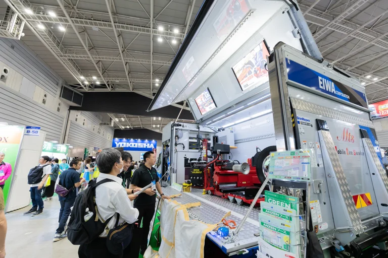 日本横滨卡车展览会现场照片2