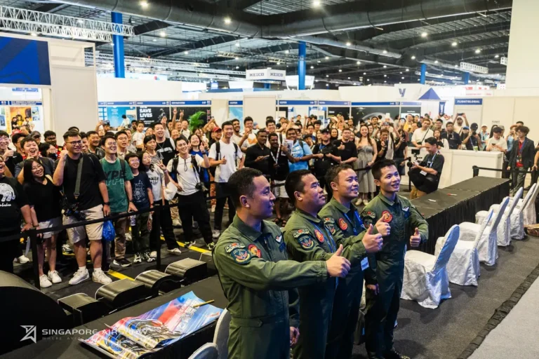 新加坡航空展览会现场照片3