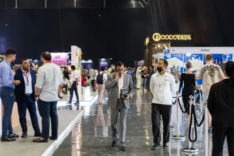中东迪拜水烟展览会现场照片5