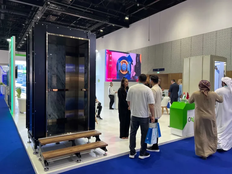 中东迪拜电梯展览会现场照片3