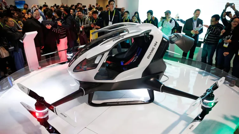 中东迪拜无人机、低空经济展览会现场照片1