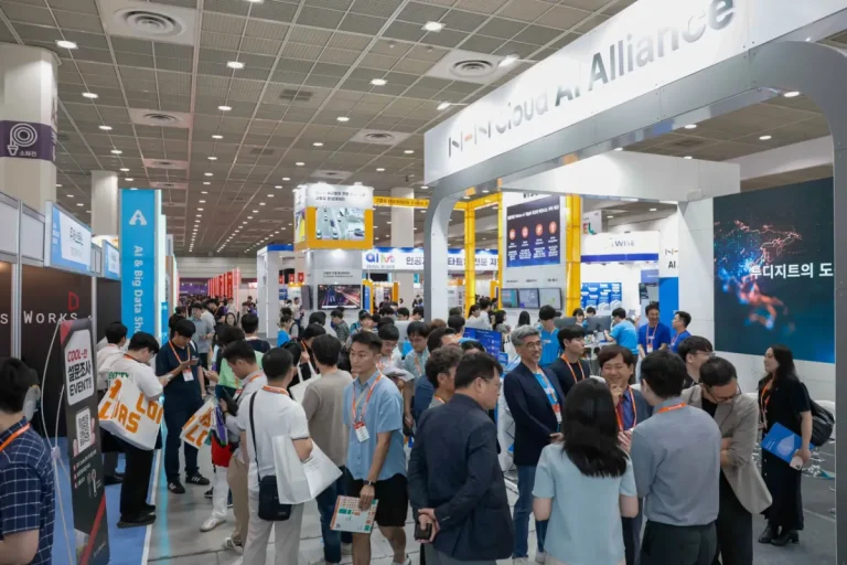 韩国智能机器人展览会现场照片5
