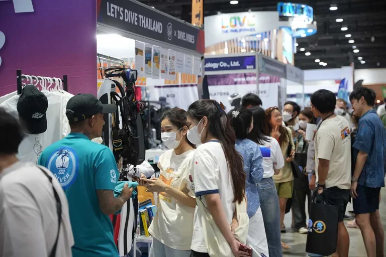 泰国曼谷潜水展览会现场照片3