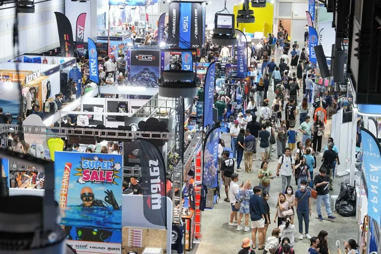 泰国曼谷潜水展览会现场照片5