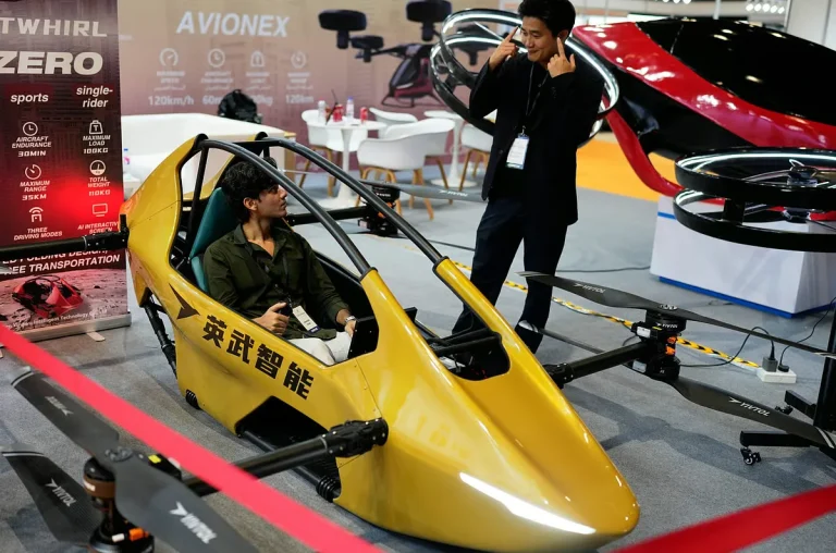 中东迪拜无人机、低空经济展览会现场照片3