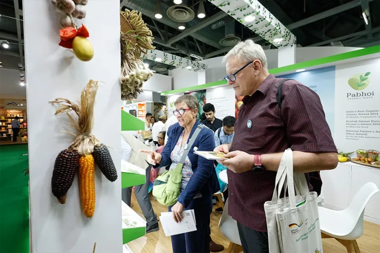 印度新德里有机食品展览会现场照片2