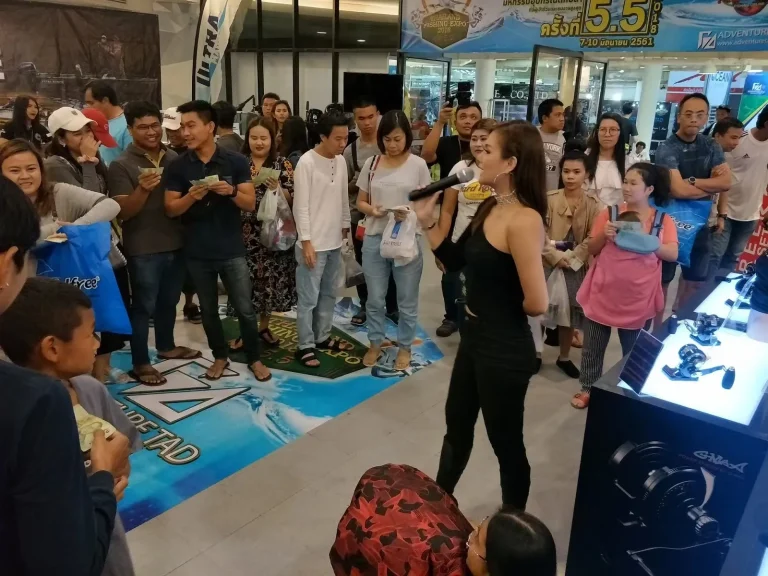 泰国渔具钓具展览会现场照片1