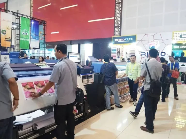 印尼雅加达广告标识印刷包装展览会现场照片5