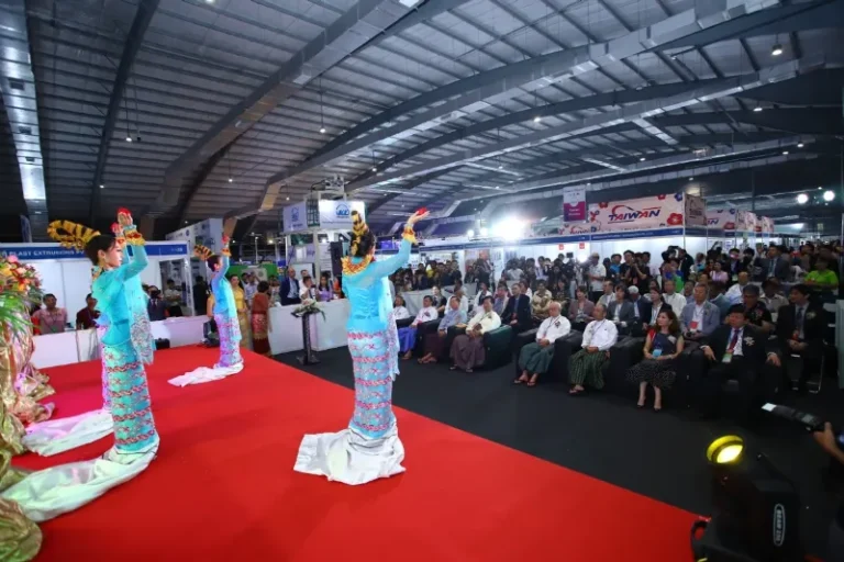 缅甸仰光橡塑和印刷包装展览会现场照片1