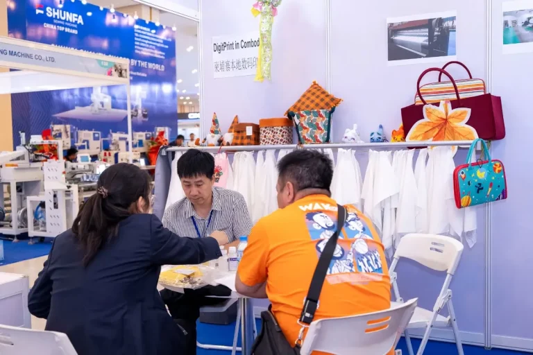 柬埔寨金边纺织机械展览会现场照片2