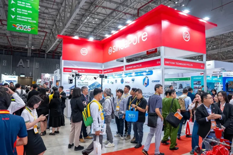 越南安防及消防展览会现场照片3