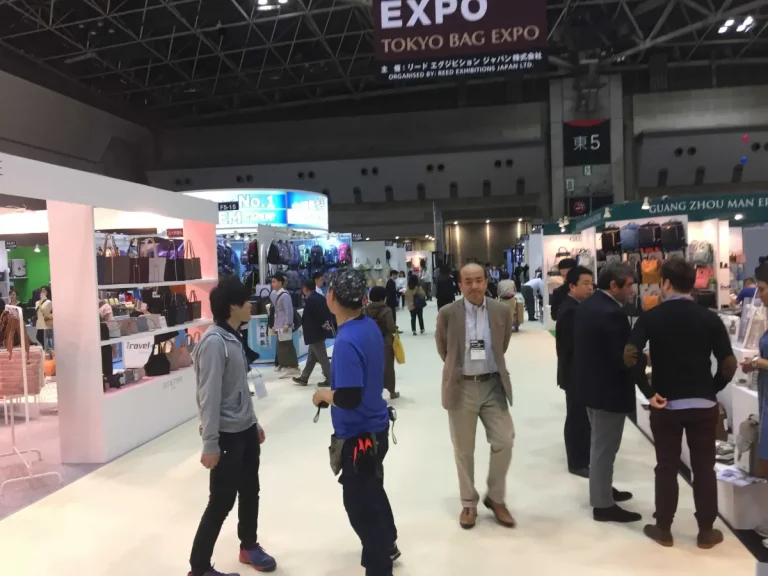 日本东京箱包皮具展秋季现场照片1