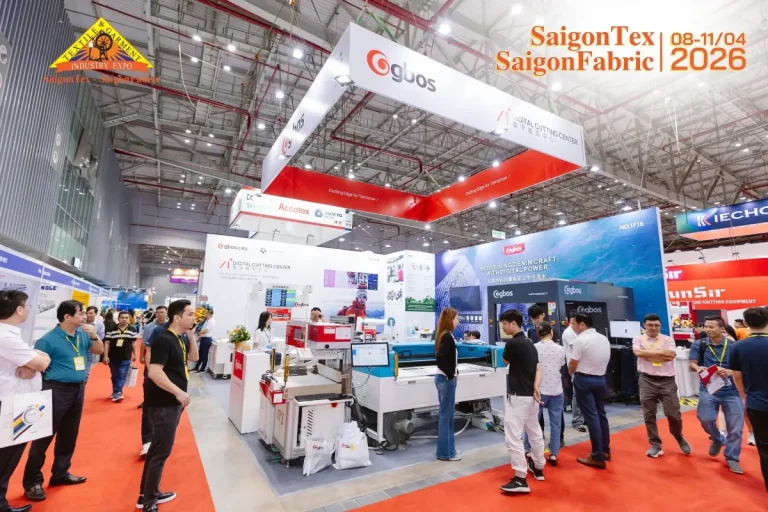 越南胡志明纺织及制衣工业展览会现场照片2