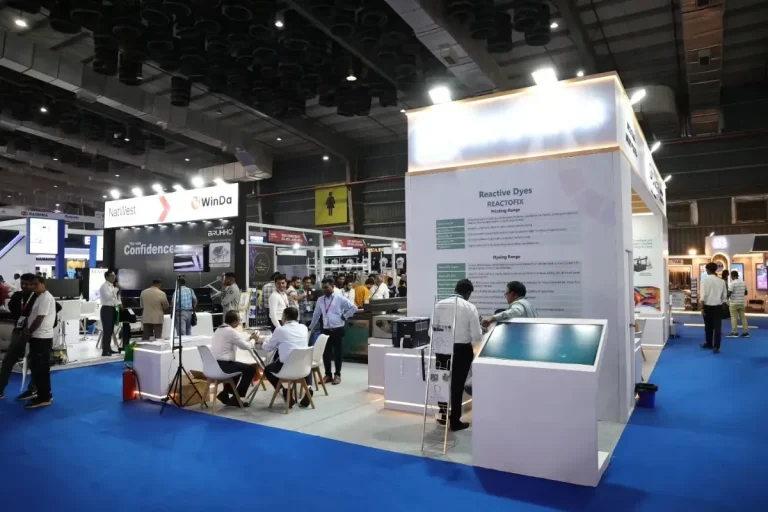 印度新德里纺织工业展览会现场照片1