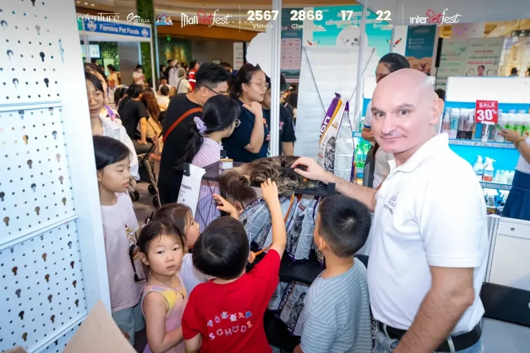 越南胡志明宠物用品展览会现场照片1