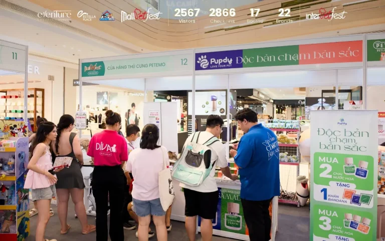 越南胡志明宠物用品展览会现场照片3
