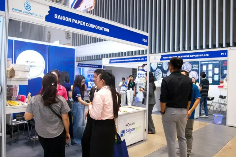 越南胡志明造纸、纸业展览会现场照片4