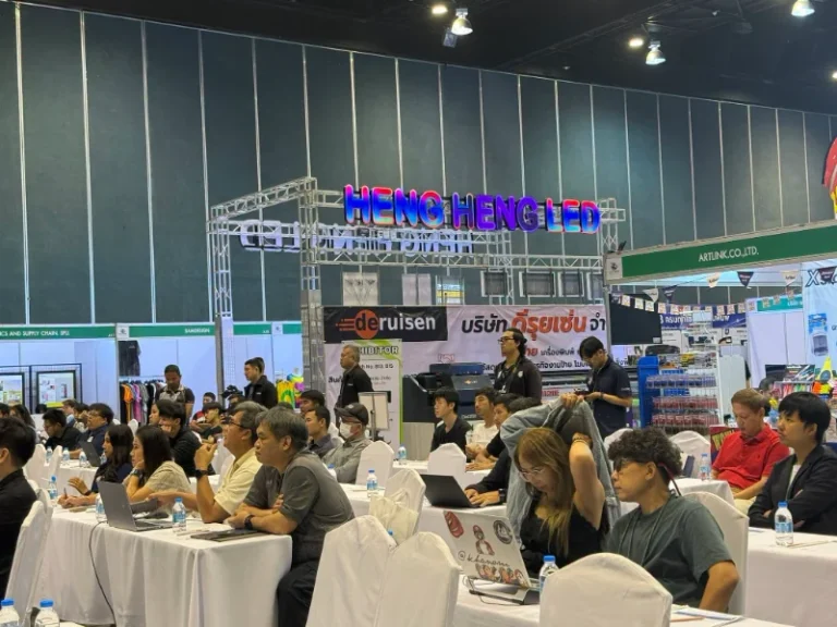 泰国曼谷广告及印刷设备展览会现场照片1