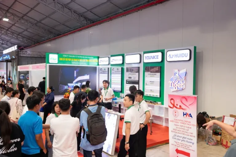 越南河内广告标识及设备展览会现场照片2