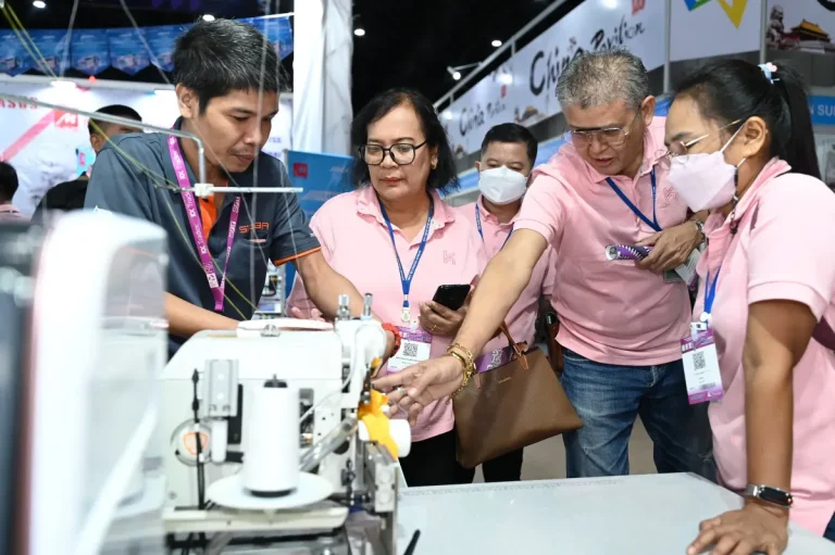泰国曼谷纺织服装展览会现场照片4