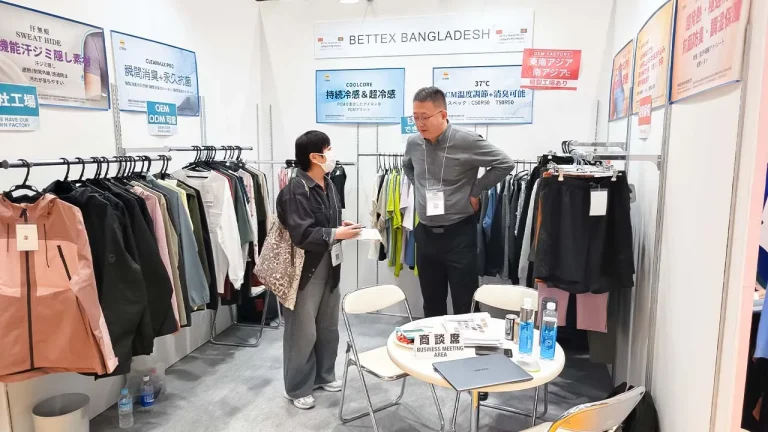日本大阪服装成衣展览会现场照片5
