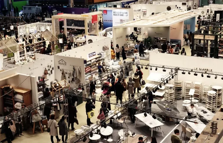 韩国家居用品、室内装饰展览会现场照片4